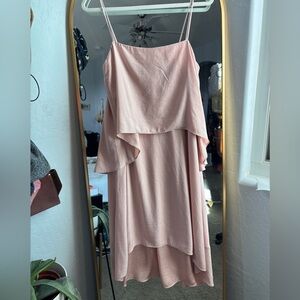 Pale Pink Flowy Summer Dress